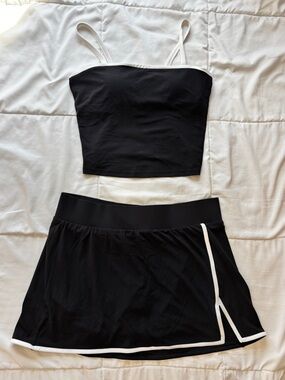 Target Black and White Skort